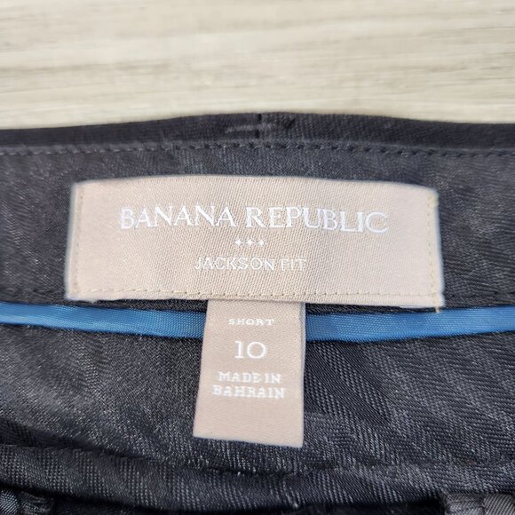Banana Republic Black Jackson Fit Pants Trousers Career Wear Women's Size 10 - Picture 9 of 12